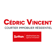 Logo Cédric Vincent, courtier immobilier résidentiel Sutton Distinction, client d'Alter ego par Nuagix